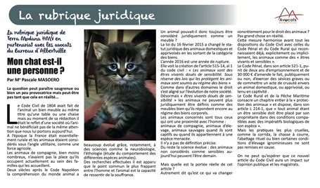 RUBRIQUE JURIDIQUE TERRA MODANA