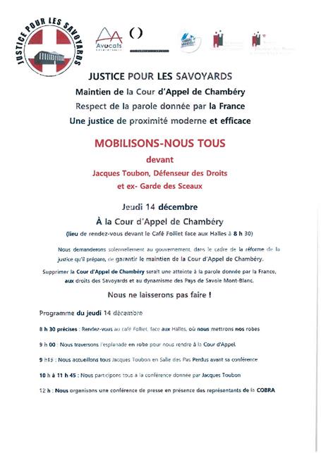 Journée de mobilisation le 14/12/2017