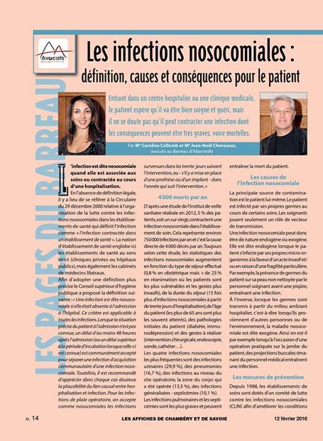 les infections nosocomiales